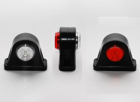 LED Begrenzungsleuchten 12-30V Diodenlicht Rot -Weiss