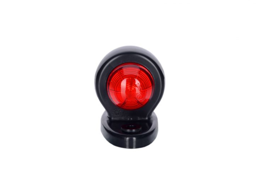 LED Begrenzungsleuchte rot 12/24V LBH 110x31x13 Lochabstand 82mm 4mm , 6,55  €