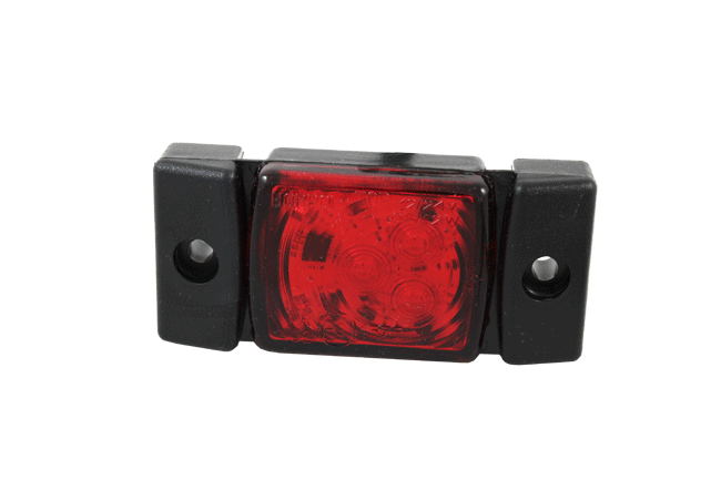 LED Positionsleuchte, Umrissleuchte Rot 12V-24V
