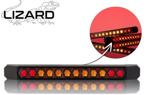 Heckleuchte mit dynamischem Fahrtrichtungsanzeiger 12-24V