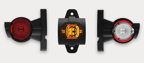 LED-Begrenzungsleuchte mit Seitenlicht Links 12/24V