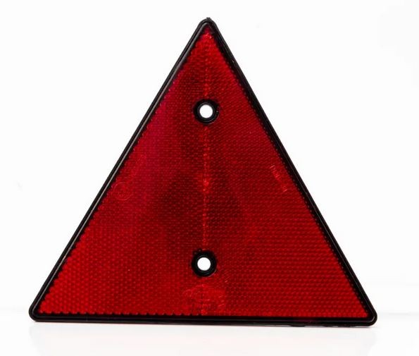 Dreieck Reflektor für Anhänger 138 x158mm