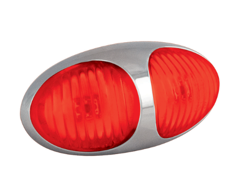 LED Markierungsleuchte Rot, 12V und 24 Volt