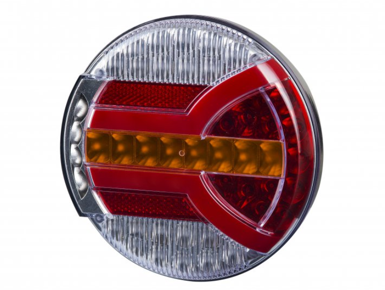 4x 12v Led Rot Weiß Seitenblinker Lichter Lampe Lkw Anhänger Kipper Fahrwerk 
