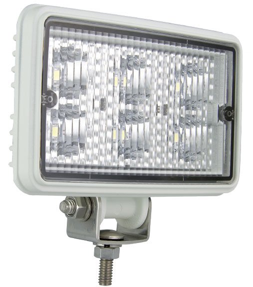 LED Arbeitsscheinwerfer 12V-24V Mit Schalter. ET-Anhängertechnik