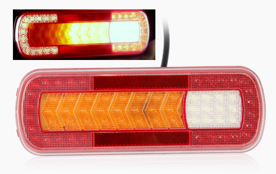 LED Rückleuchte - Dynamik Blinker LKW 12-24V