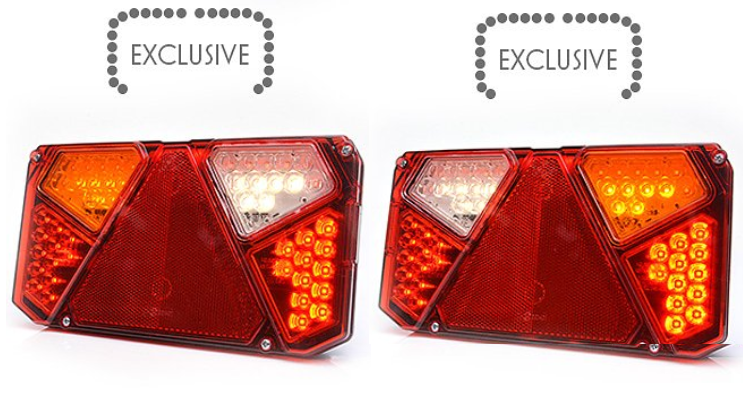 LED Beleuchtungsset für Anhänger / Nutzfahrzeuge / Trailer 12-24V 