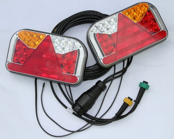 LED Anhängerbeleuchtung Rückleuchten Anhänger Heckleuchten Rückstrahler Blinker