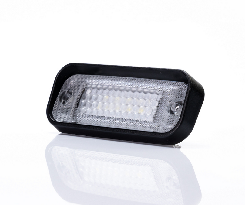 Eacalyc 1 * LED Kennzeichenbeleuchtung, Kennzeichenleuchten für Anhänger  Nummernschildbeleuchtung LED Motorrad Nummernschildleuchten Hinten 12~24V