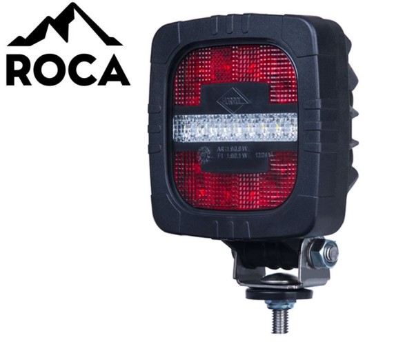 ROCA Nebelschlusslicht-Rückfahrscheinwerfer mit Halter