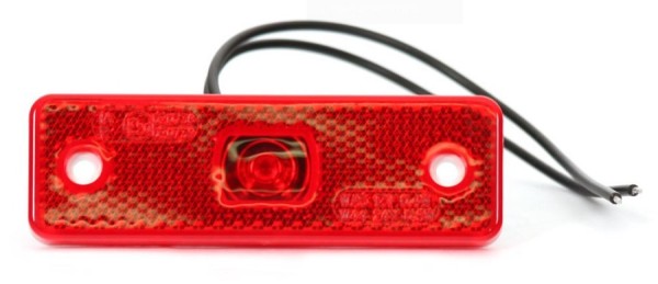 LED Positionsleuchte Rot: Strahler, Reflektor