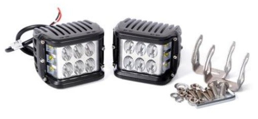 Led Arbeitsleuchten Set, mit Seitlichem Licht 2762 LM