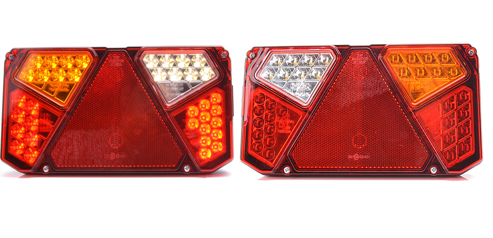2x ovale Anhänger Markierung leuchten Seiten lichter Rückleuchten  Rückleuchten Signal anzeiger Lampen LKW LKW Anhänger Sattel anhänger 12-24V  - AliExpress