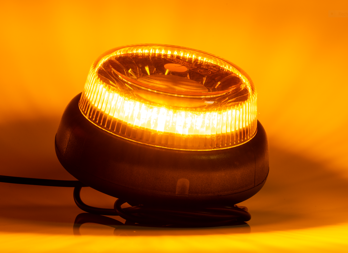 LED-Blitzleuchte 12/24 V, 10 LED, Doppelblitz – Hoelzle