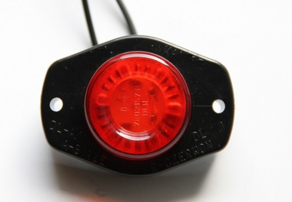 LED-Umrissleuchte Rot 12V/24V