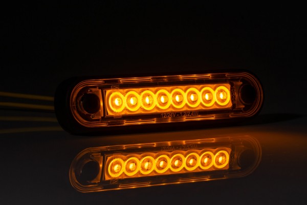 LED-LONG Seitenleuchte 12-36V, gelb 12-36V