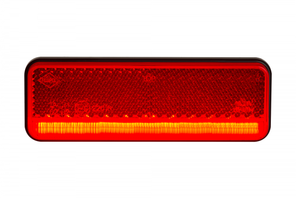 LED Markierungsleuchte Rot slim XS 12-24V
