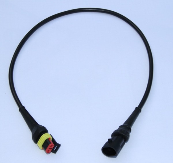 Super Seal 2-polige Kabelverlängerung 50 cm - Stecker auf Buchse