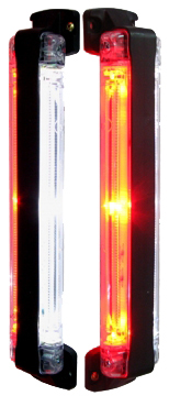 LED Umriss-, Begrenzungsleuchte Rot-Weiss 12V bis 24V